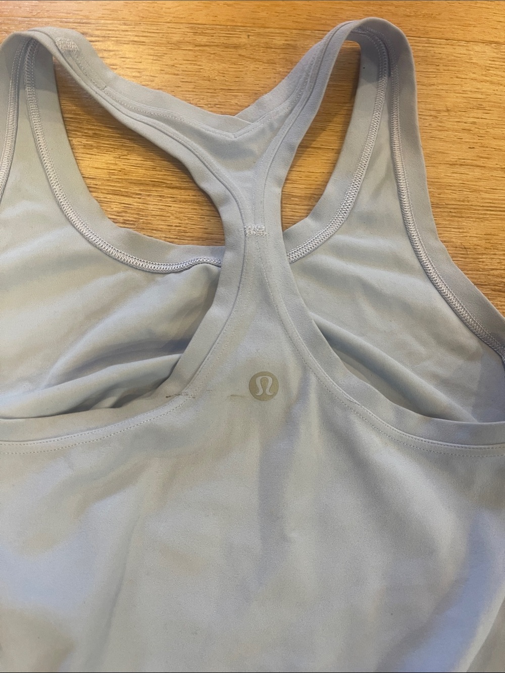 Blue Lululemon Racerback Tank Top - Picture 2 of 3